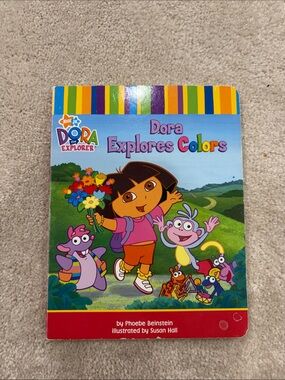 🦋5/10 Dora the Explorer Board Book